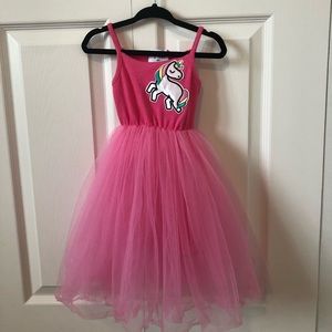 Lola & the Boys Princess Tutu Dress with Unicorn